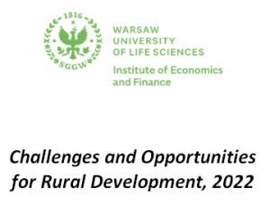 Invitation to the 2nd international conference Challenges and Opportunities for Rural Development